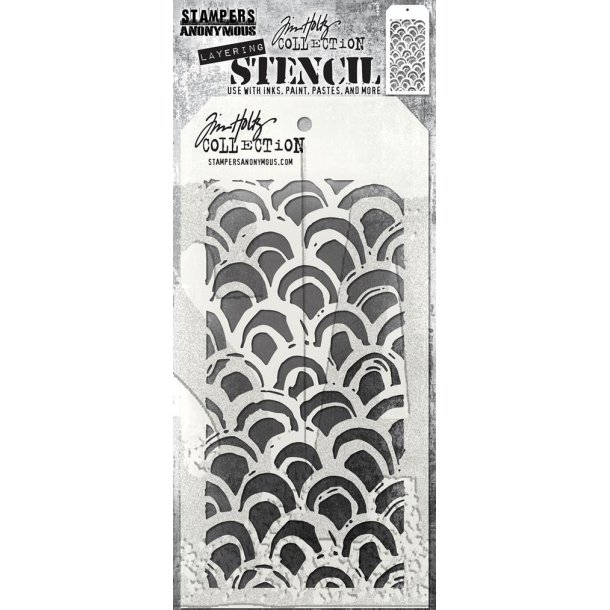 Tim Holtz - 332168 SA - Layered Stencils Brush Arch -TH-S168