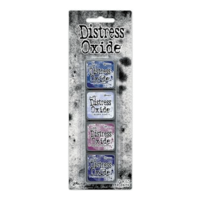 Distress Mini Oxide Kit 5 - Prize Ribbon/Shaded Lilac/Seedless Preserves/Villainous Potion