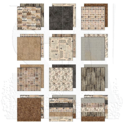 Tim Holtz - Idea-ology - Blok 12'' - Palette Collection - Neutral