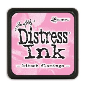Distress Mini Ink Pad - Kitsch Flamingo