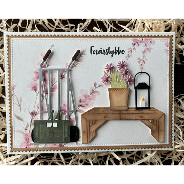 Gavlhusets Design - Die - Oliventr� og purl�g