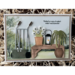 Gavlhusets Design - Die - Oliventr� og purl�g