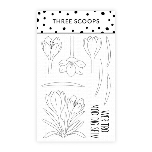 Three Scoops - Stempel - Krokus