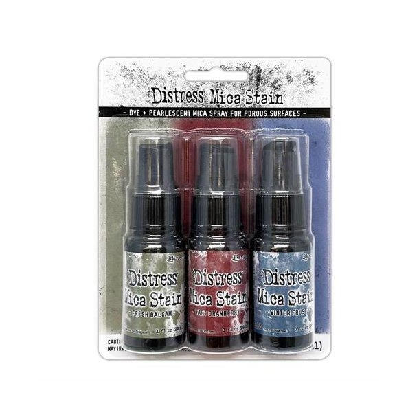 Tim Holtz / Ranger Ink - Distress Holiday Mica Stain - Set #3