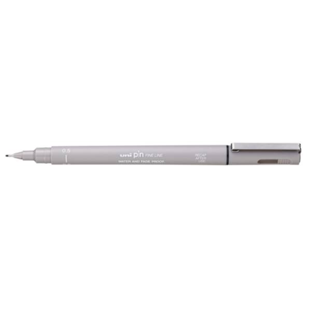 uni pin - Fine line - Light Grey - 0,5
