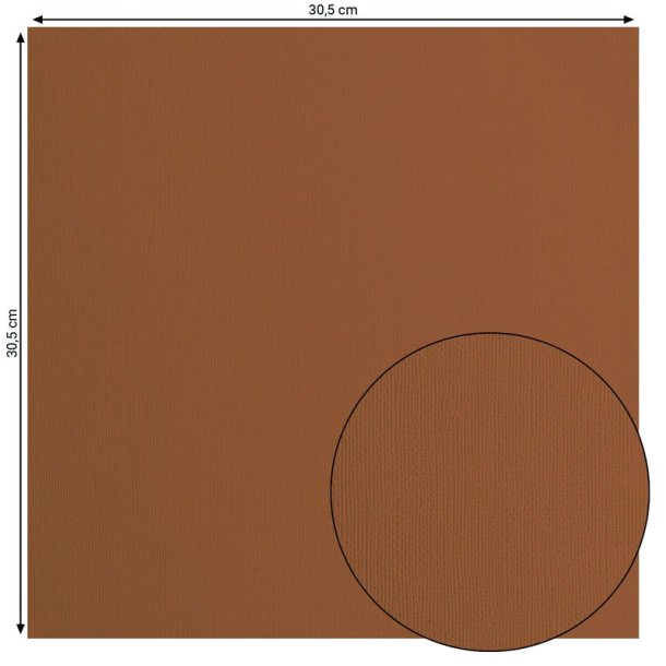 Vaessen - Florence - Karton 12 - 216g - Umber