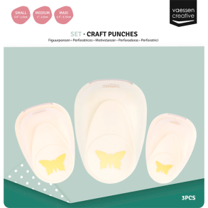 Vaessen Creative punch, butterflies - sommerfugle