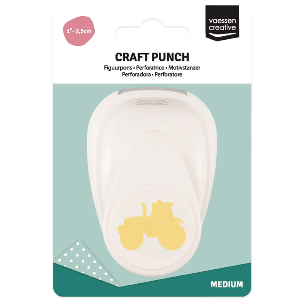 Vaessen Creative - Craft Punch - Traktor medium