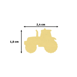 Vaessen Creative - Craft Punch - Traktor medium