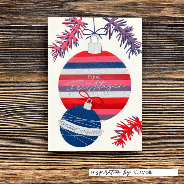 Vaessen Creative - Die - Christmas Ornaments / Julekugler