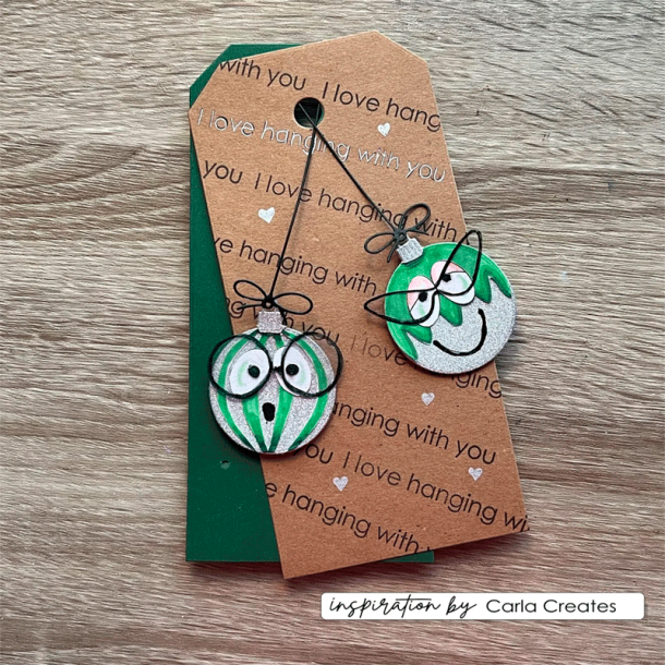 Vaessen Creative - Die - Christmas Ornaments / Julekugler