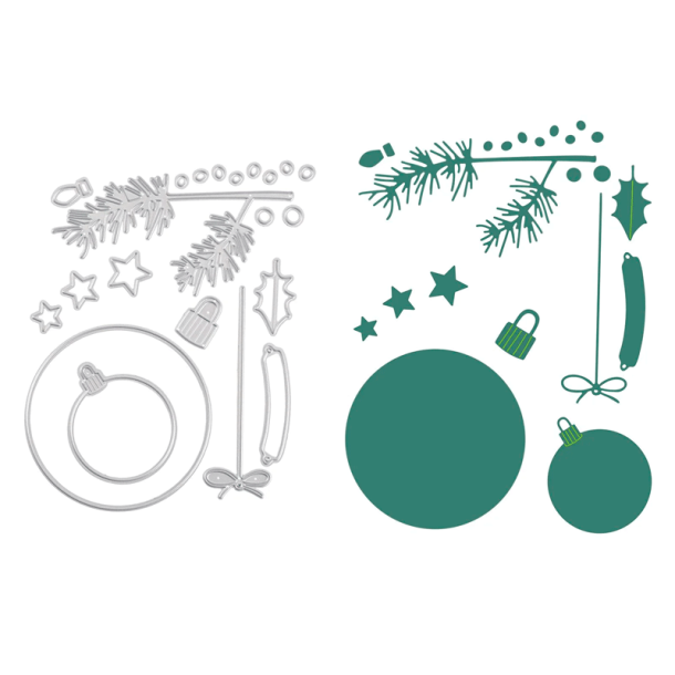 Vaessen Creative - Die - Christmas Ornaments / Julekugler