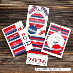 Vaessen Creative - Die - Tal og julehilsner