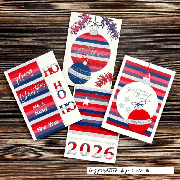 Vaessen Creative - Die - Tal og julehilsner