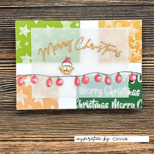 Vaessen Creative - Die - Tal og julehilsner