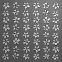 Vaessen Creative - Embossing folder - Bloom / Blomster