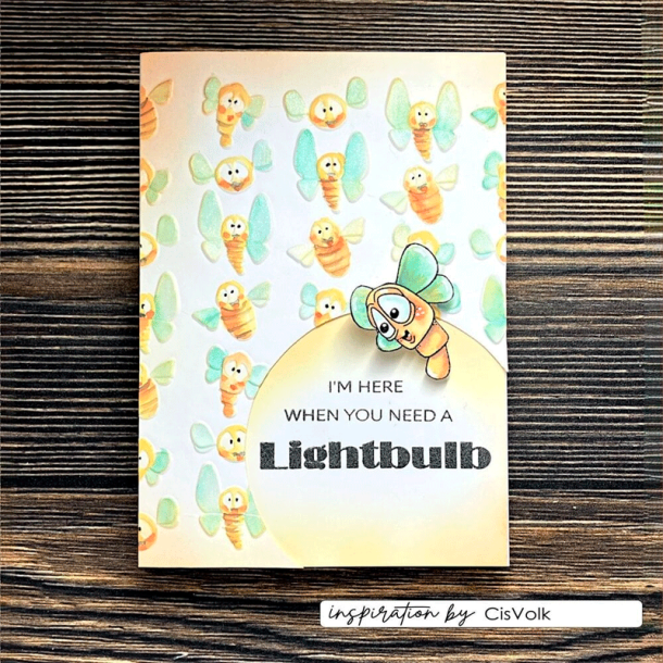 Vaessen Creative - Embossing folder - Zoom / Sommerfugle og bier