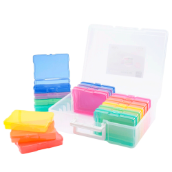 Vaessen Creative - Opbevaringsboks med 16 kasser