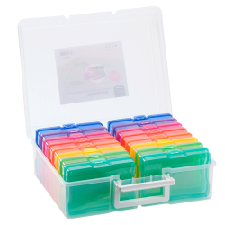 Vaessen Creative - Opbevaringsboks med 16 kasser