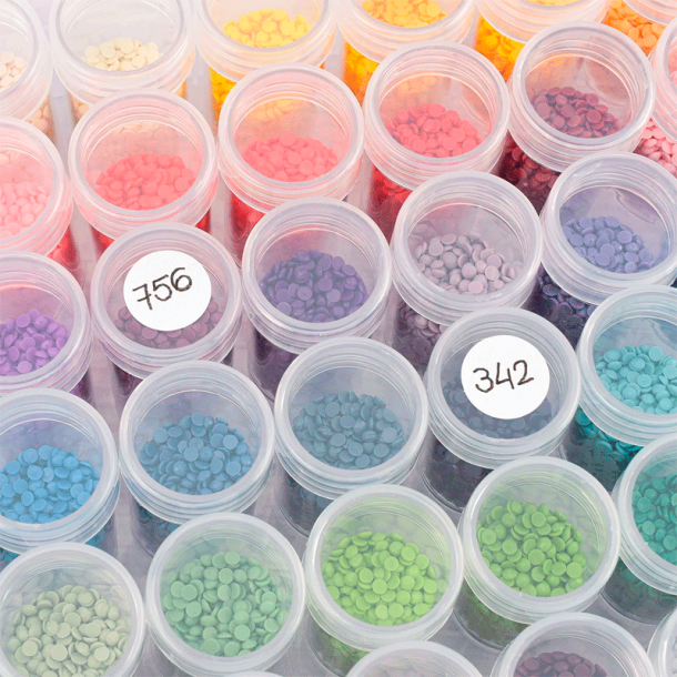 Vaessen Creative - Opbevaringsboks til Diamond Painting