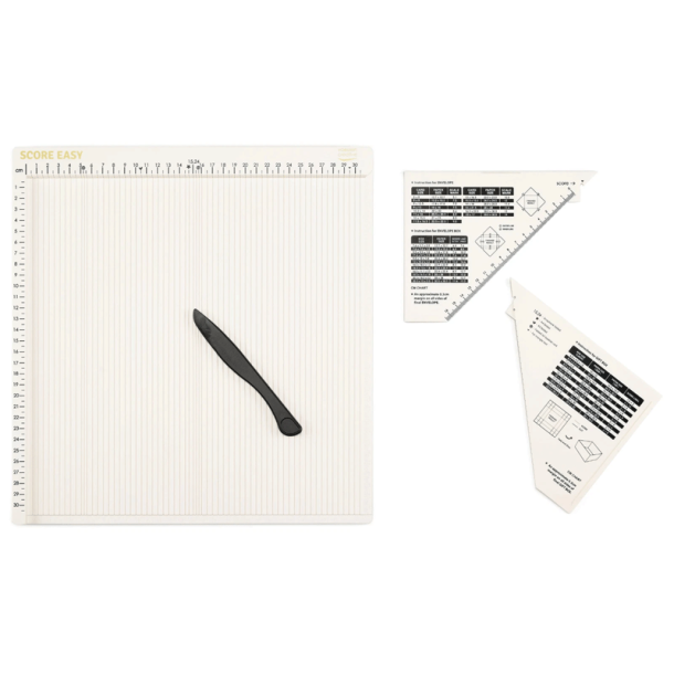 Vaessen Creative - Score Easy - Scoring board - 12 x 12'' - Offwhite