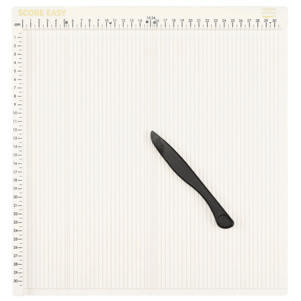 Vaessen Creative - Score Easy - Scoring board - 12 x 12'' - Offwhite