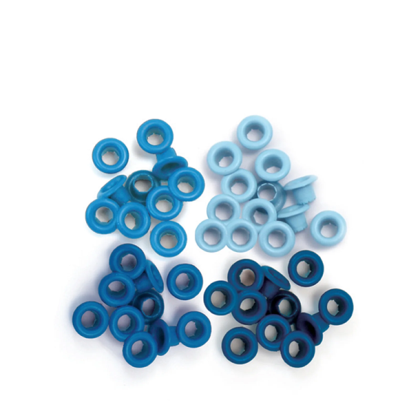 Vaessen Creative - Standard eyelets - 60 stk - Bl