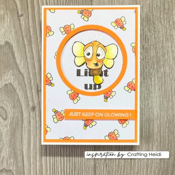 Vaessen Creative - Stempel - Firefly / Ildflue