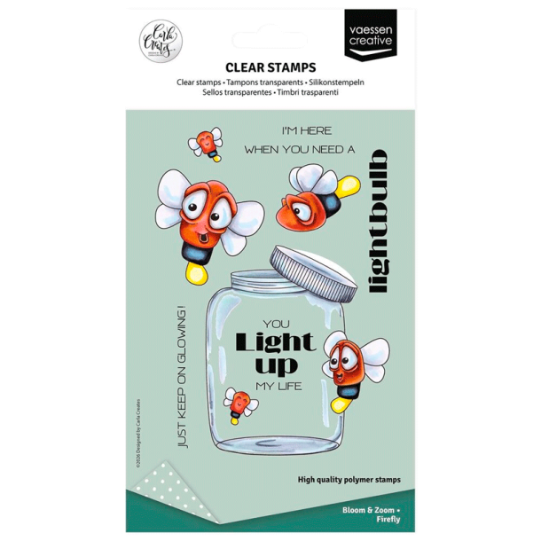 Vaessen Creative - Stempel - Firefly / Ildflue