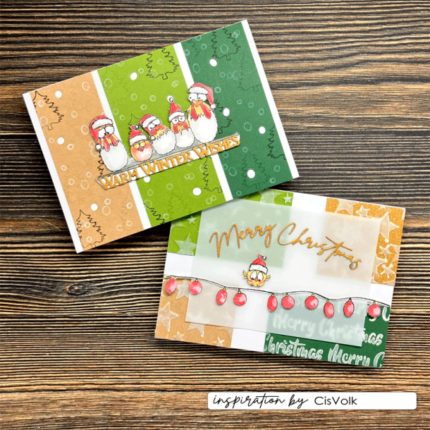 Vaessen Creative - Stempel - Julekyllinger