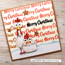 Vaessen Creative - Stempel - Julekyllinger