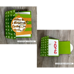 Vaessen Creative - Stempel - Rensdyr og sne