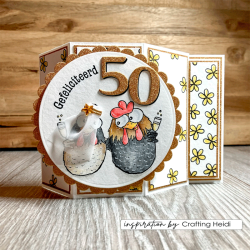 Vaessen Creative - Stempel - Julekyllinger og tekster