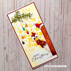 Vaessen Creative - Stempel - Julekyllinger og tekster