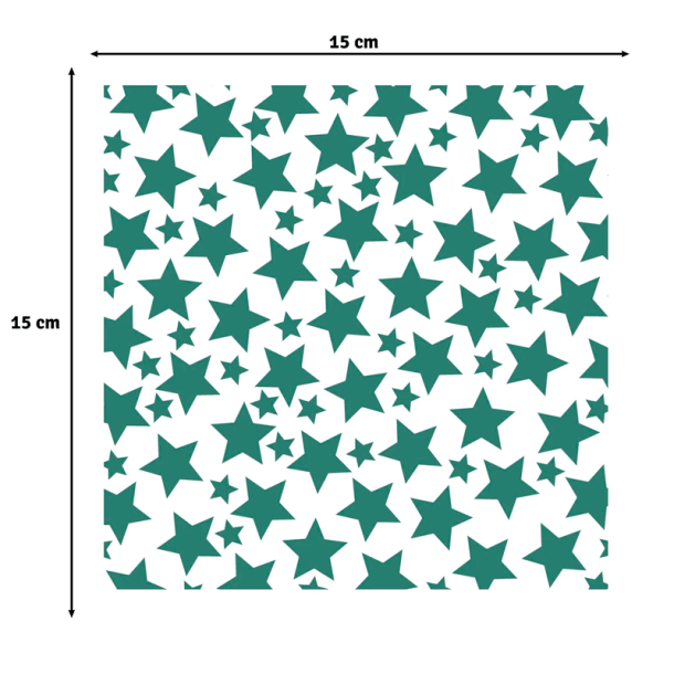 Vaessen Creative - Stencil - Stjerner