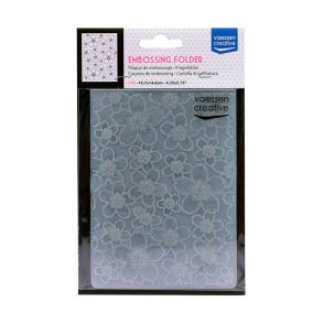 Vaessen - Embossingfolder - A6 - Blomster