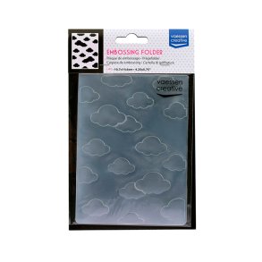 Vaessen - Embossingfolder - A6 - Skyer