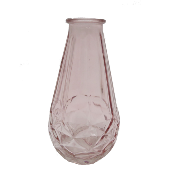 Vase - Cura - Pink - 14 x 7 cm