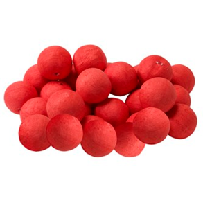 Vatkugler - 25 mm - Rd - 6 stk
