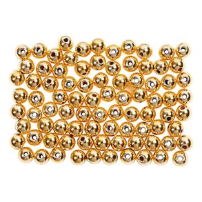 Voksperler - Guld - 4mm - 150stk
