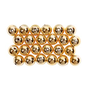 Voksperler - Guld - 8mm - 50 stk