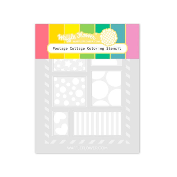 Waffle Flower - Stencil - Frimrker - Mnster