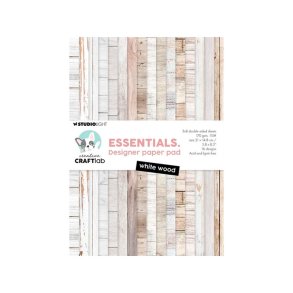 Studio Light - Blok - A5 - White wood