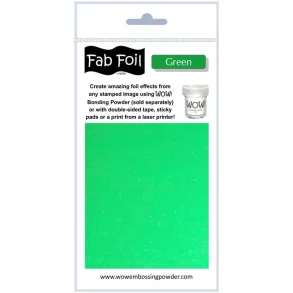 WOW! Fab Foil / Folie - Green