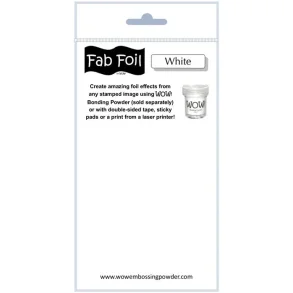 WOW! Fab Foil / Folie - White
