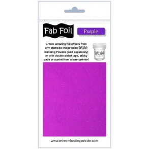 WOW! Fab Foil / Folie - Purple