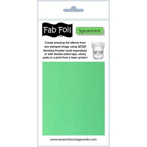 WOW! Fab Foil / Folie - Spearmint