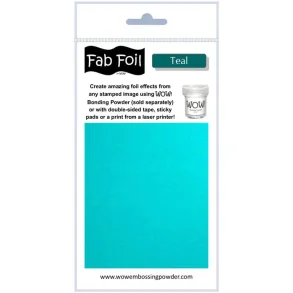 WOW! Fab Foil / Folie - Teal