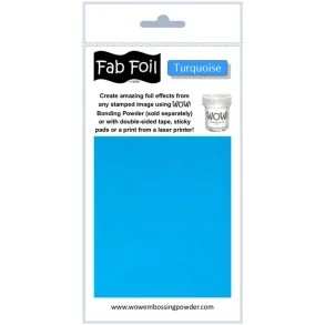 WOW! Fab Foil / Folie - Turquoise