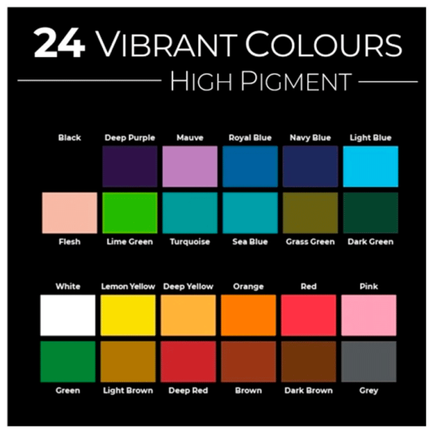 Zieler - Akvarelblyanter - 24 stk